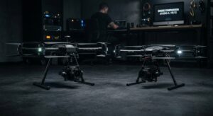 A high-end editorial composition featuring a side-by-side comparison of two sophisticated profession