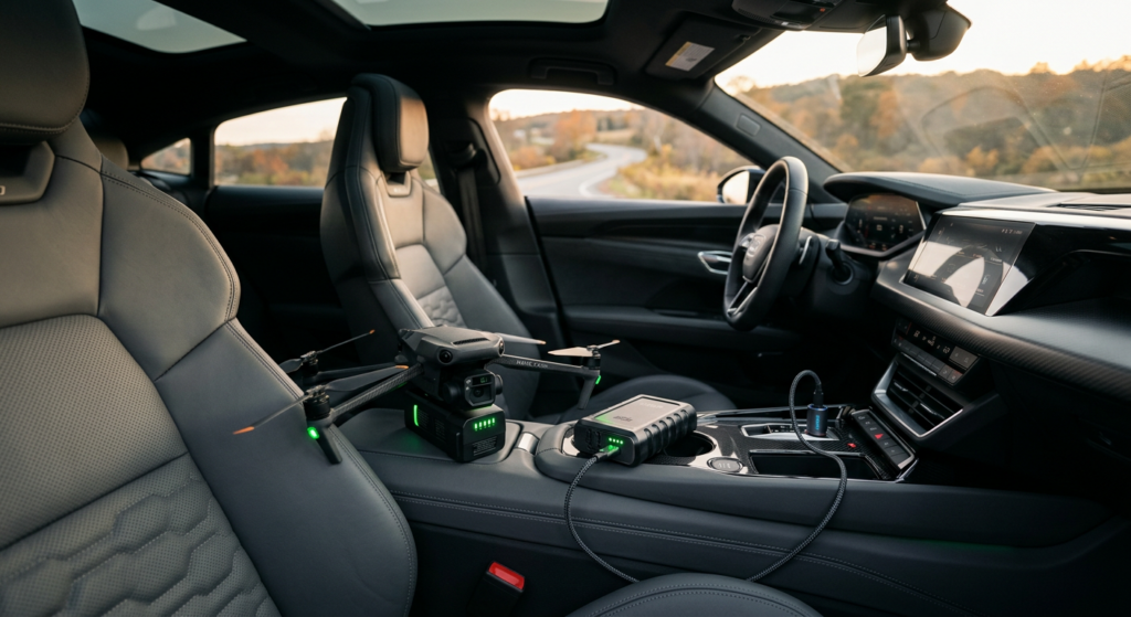 Ładowarki samochodowe dla dronów niezbędne akcesorium w podróży