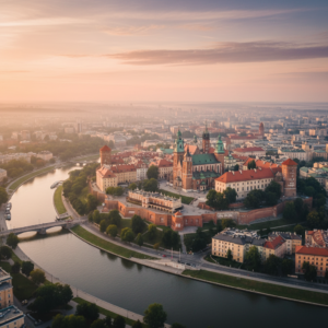 Dronopedia: Szybka poprawa kondycji obrazu z lotu ptaka w Krakowie