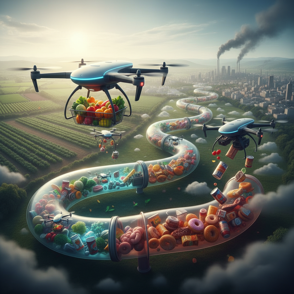 Drony a dieta: Jak nasz styl życia wpływa na układ trawienny?