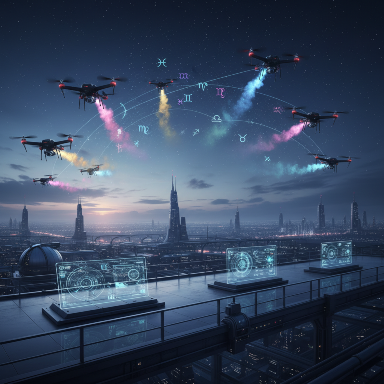 Horoskop na dziś: jak drony mogą