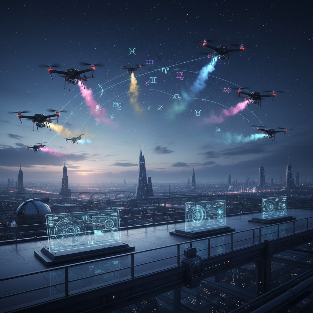 Horoskop na dziś: jak drony mogą